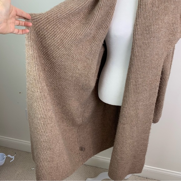 Anthropologie Cocoon Longline Cardigan Open Front Sweater - Picture 4 of 8